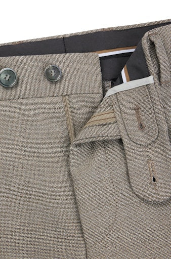 Broeken beige Boss Men Black