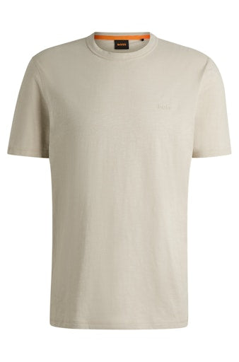 T-shirts korte mouw beige Boss Men Black