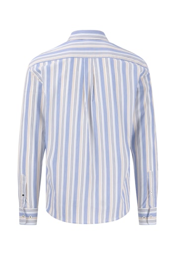 Hemden lange mouw blauw Fynch-Hatton