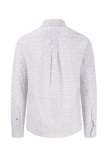 Hemden lange mouw oranje Fynch-Hatton