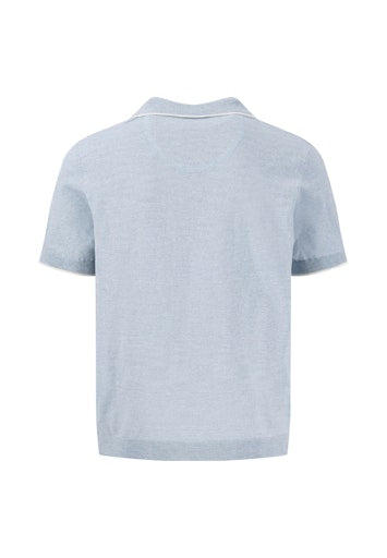 Polo's korte mouw blauw Fynch-Hatton