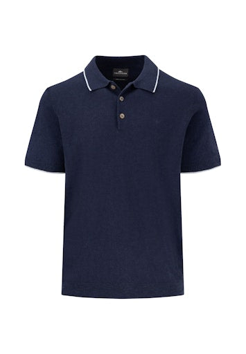 Polo's korte mouw blauw Fynch-Hatton