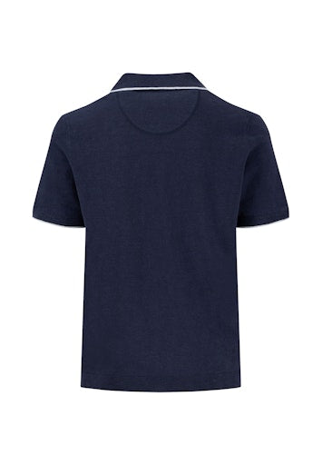 Polo's korte mouw blauw Fynch-Hatton