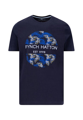 T-shirts korte mouw blauw Fynch-Hatton