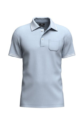 Polo's korte mouw blauw Fynch-Hatton