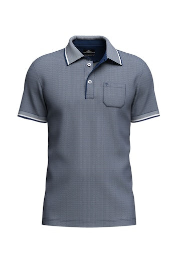 Polo's korte mouw blauw Fynch-Hatton