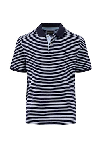 Polo's korte mouw blauw Fynch-Hatton