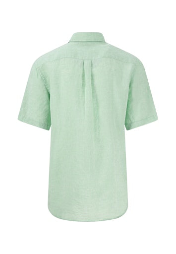 Hemden korte mouw groen Fynch-Hatton