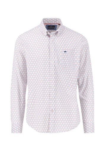 Hemden lange mouw rood Fynch-Hatton