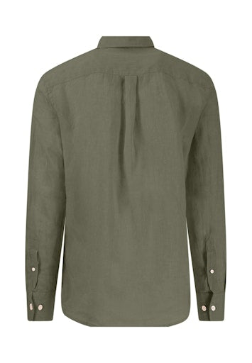 Hemden lange mouw groen Fynch-Hatton
