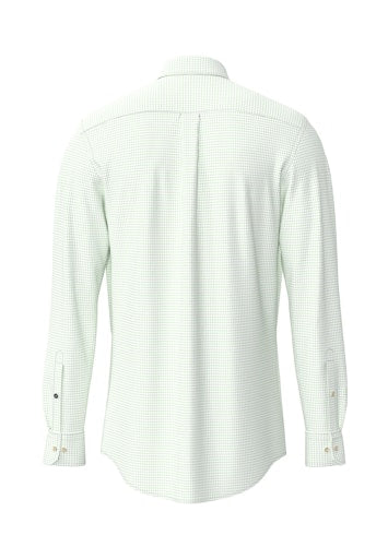 Hemden lange mouw groen Fynch-Hatton