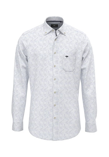 Hemden lange mouw wit Fynch-Hatton