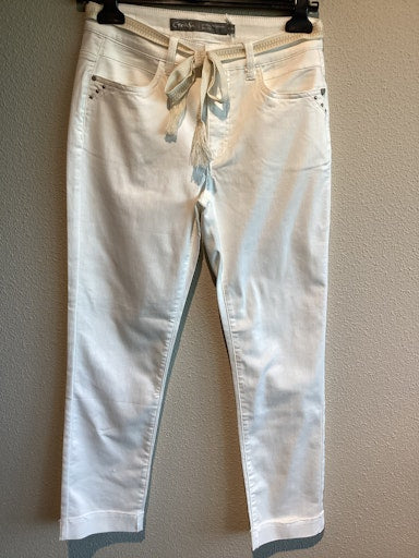 Jeans wit Geisha