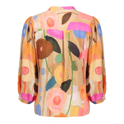 Blouses lange mouw multicolor Geisha