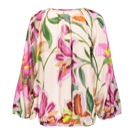 Blouses korte mouw multicolor Geisha