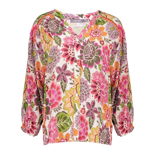Blouses lange mouw multicolor Geisha