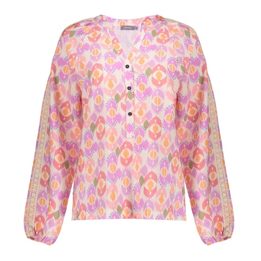 Blouses lange mouw multicolor Geisha