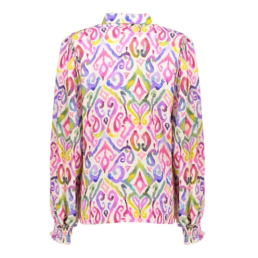 Blouses lange mouw multicolor Geisha