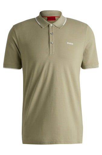 Polo's korte mouw groen HUGO RED