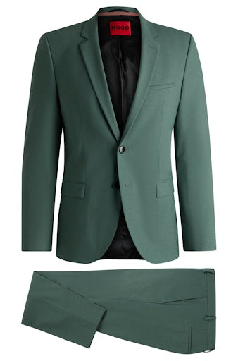 Kostuums 2-delig groen HUGO RED