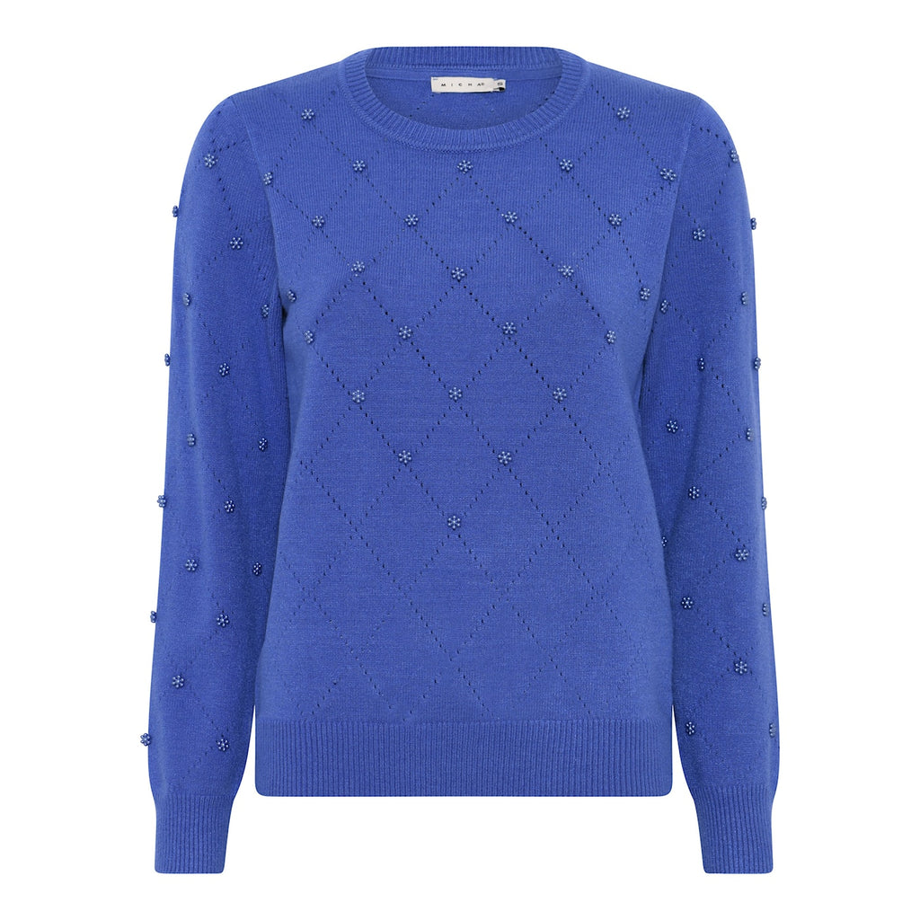 Pulls blauw Micha