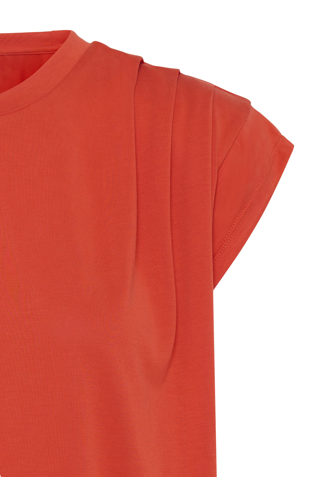 T-shirts korte mouw rood ICHI