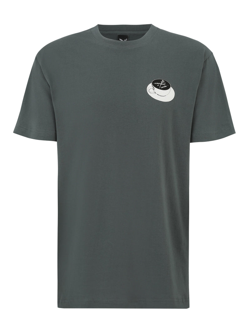 T-shirts korte mouw groen Iriedaily