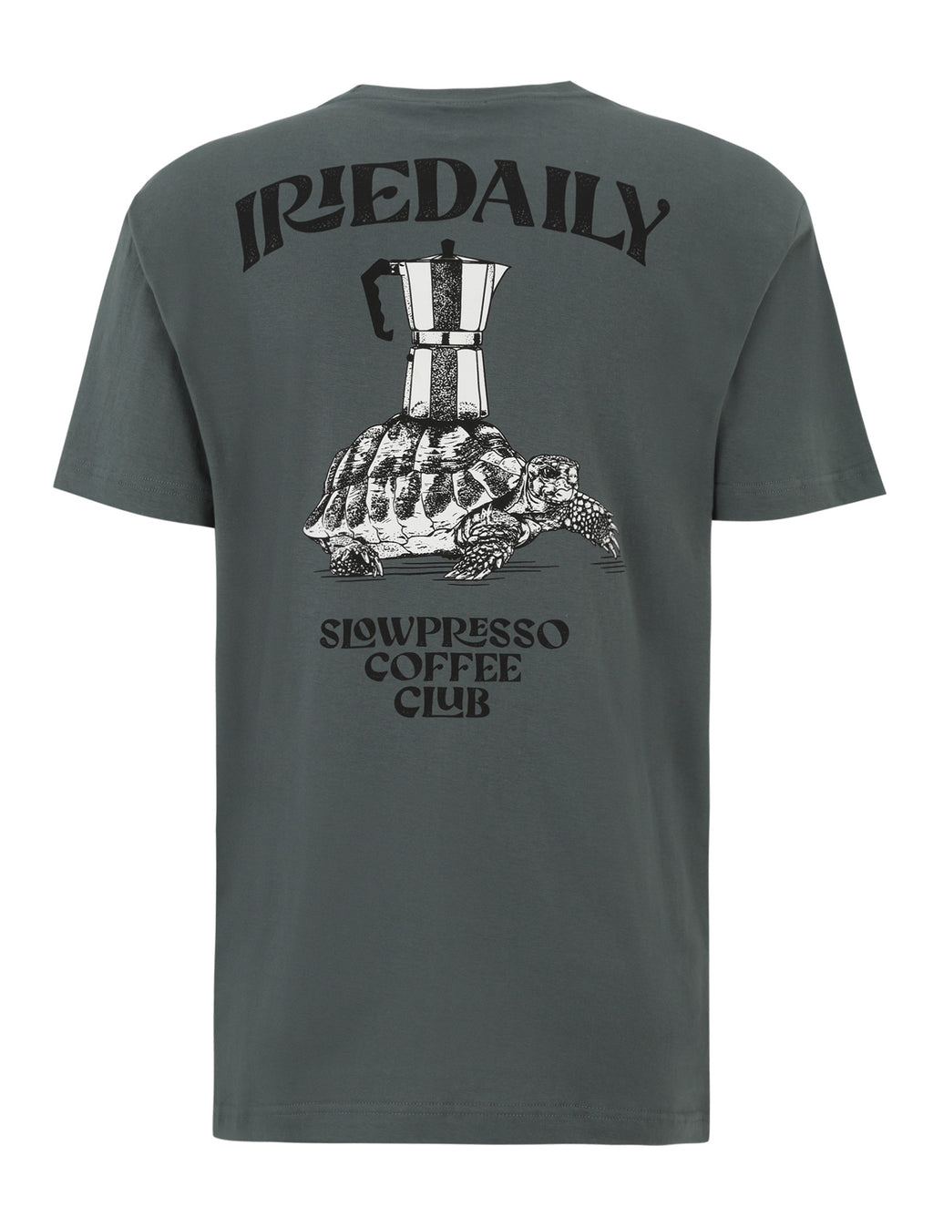 T-shirts korte mouw groen Iriedaily