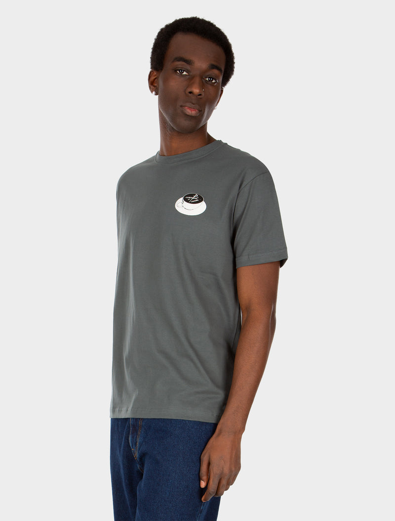 T-shirts korte mouw groen Iriedaily