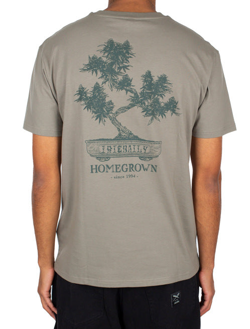 T-shirts korte mouw groen Iriedaily