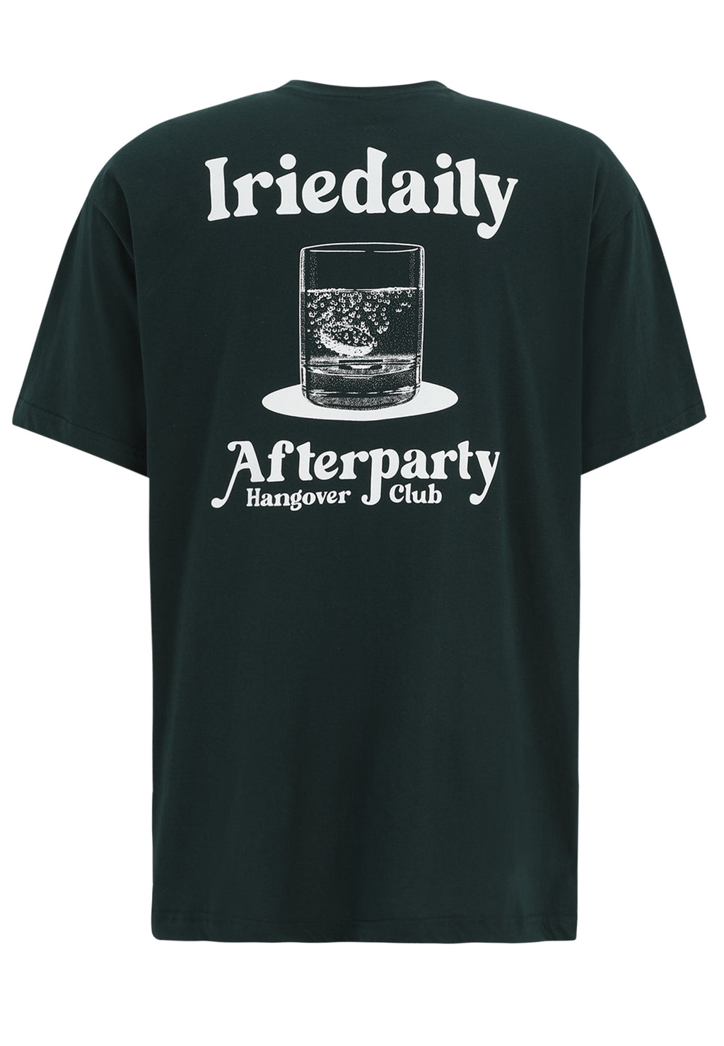 T-shirts korte mouw groen Iriedaily