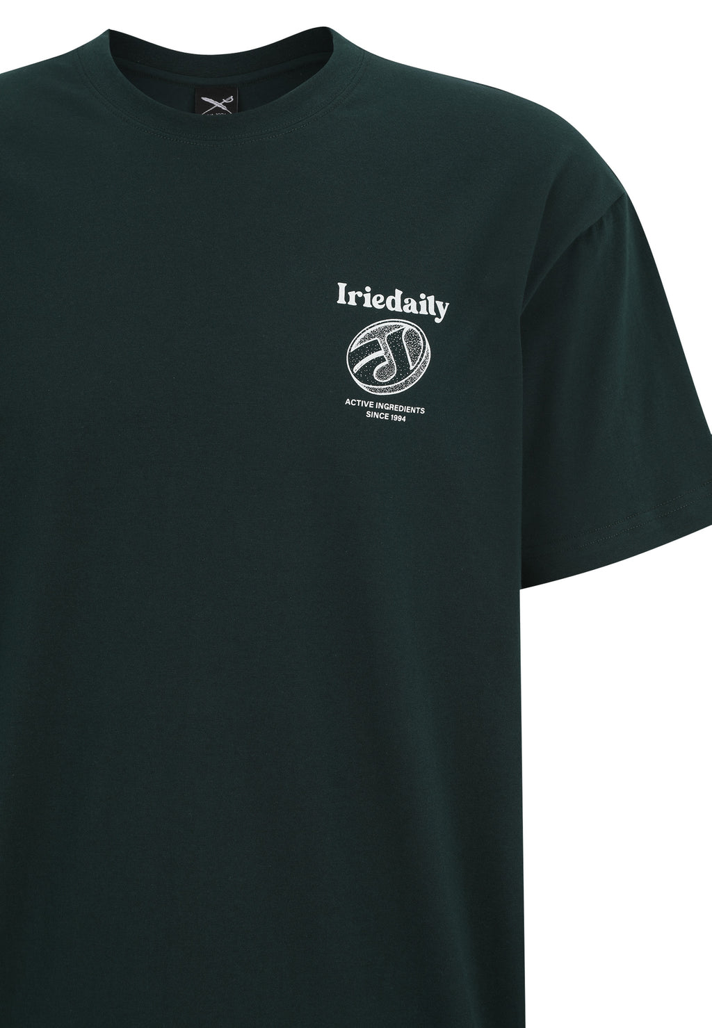 T-shirts korte mouw groen Iriedaily