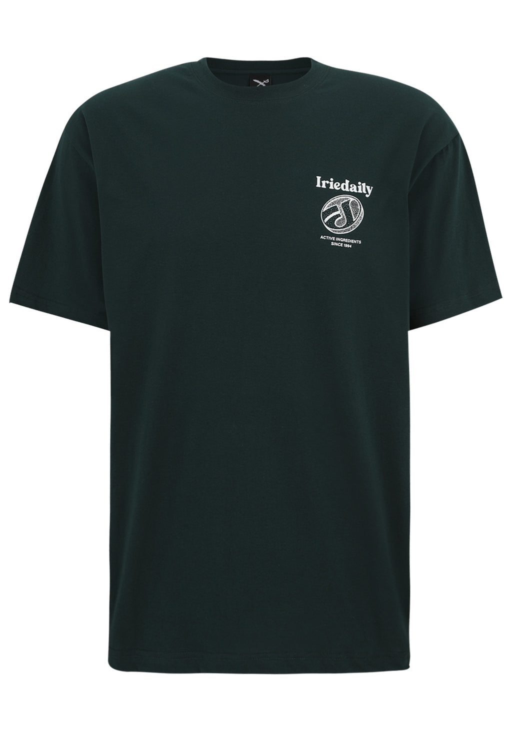 T-shirts korte mouw groen Iriedaily