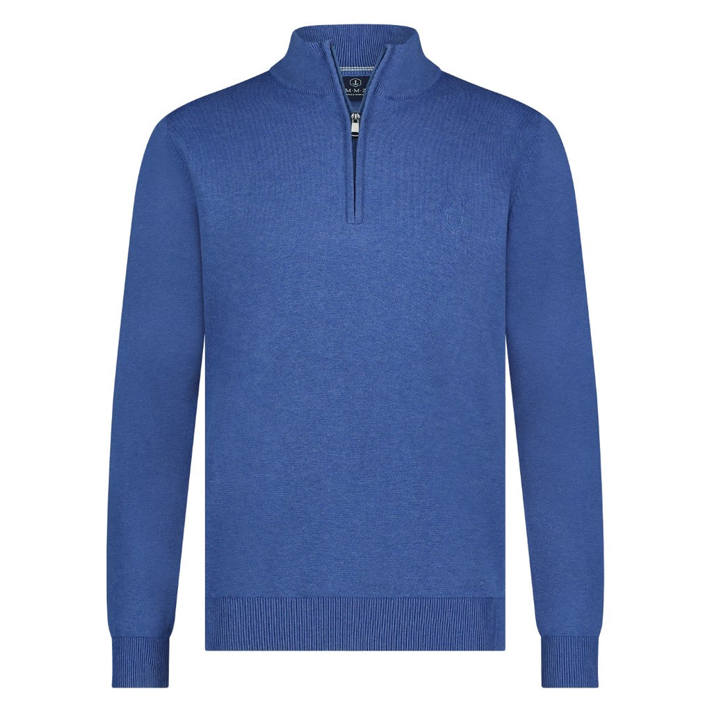 Pulls blauw Marco Manzini