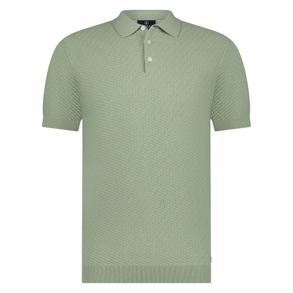 Polo's korte mouw groen Marco Manzini