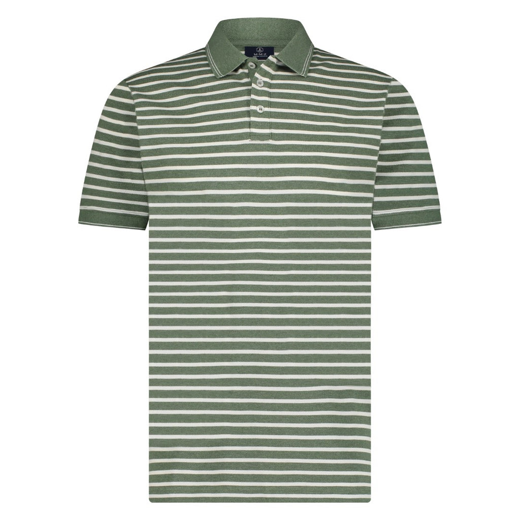Polo's korte mouw groen Marco Manzini