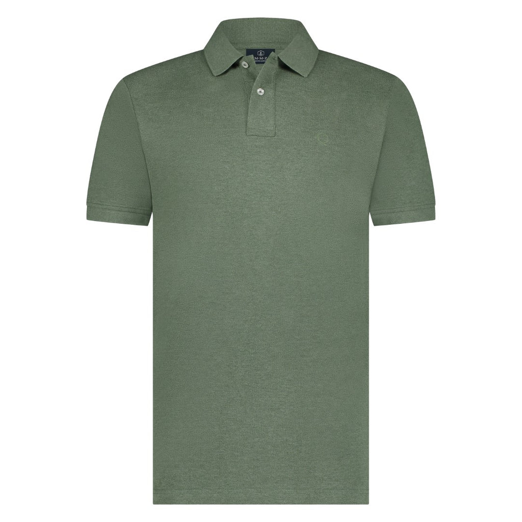 Polo's korte mouw groen Marco Manzini