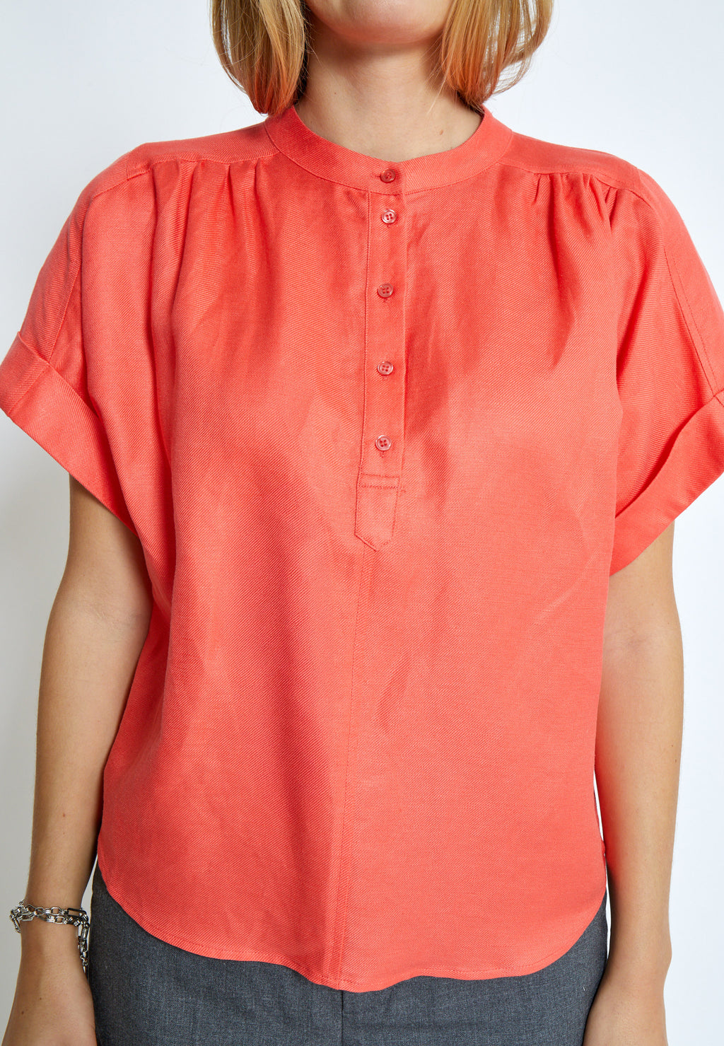 Blouses korte mouw multicolor Minus