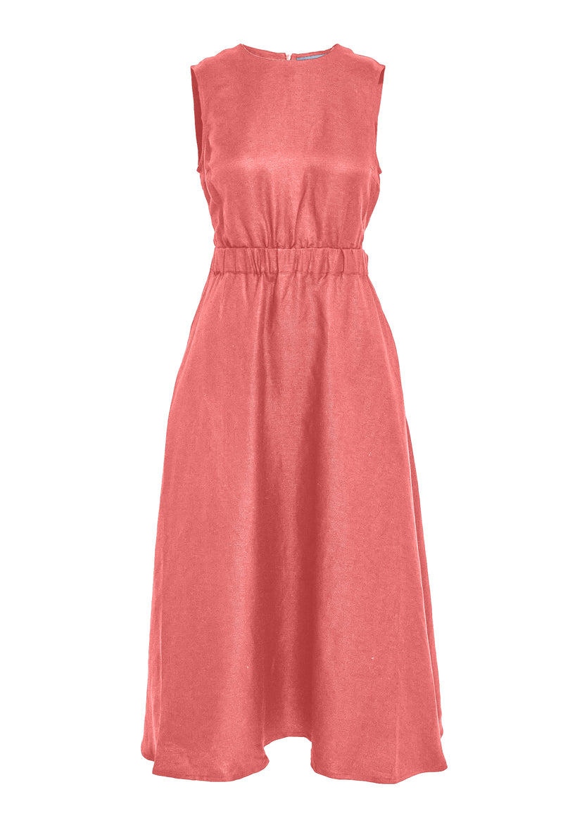 Jurken zonder mouw multicolor Minus