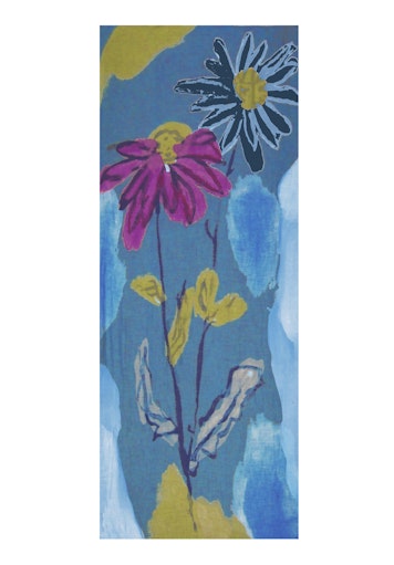 Sjaals blauw Bianca