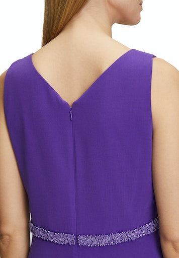 Jurken zonder mouw paars Vera Mont