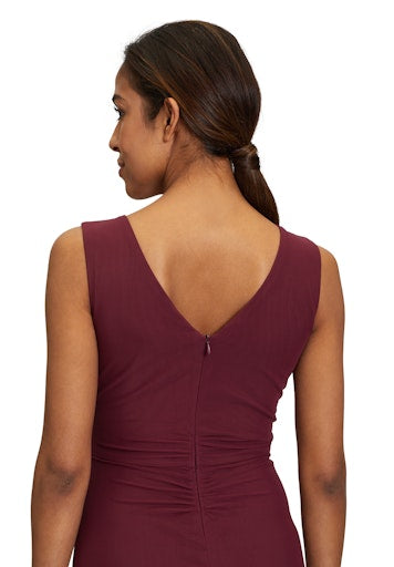 Jurken zonder mouw rood Vera Mont