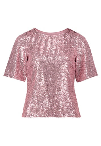 Blouses korte mouw roze Vera Mont