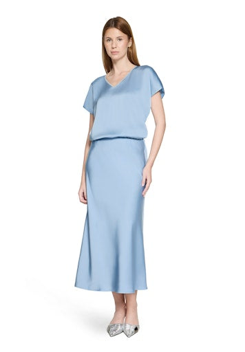 Blouses korte mouw blauw Vera Mont