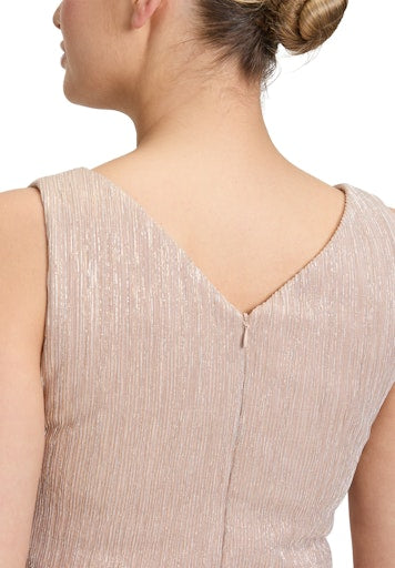 Jurken zonder mouw beige Vera Mont