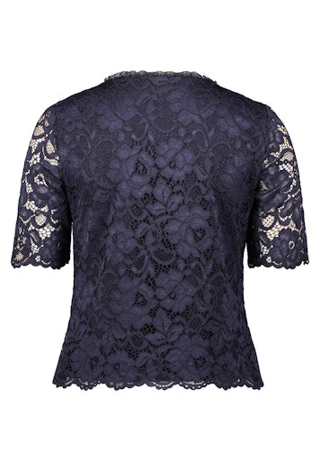 Blouses lange mouw blauw Vera Mont