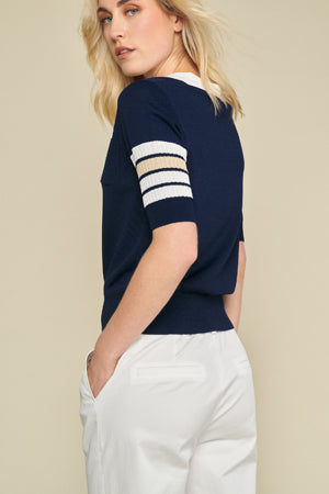 Pulls navy Marie Méro