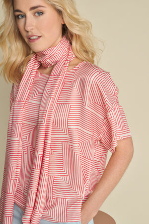 Sjaals rood Marie Méro