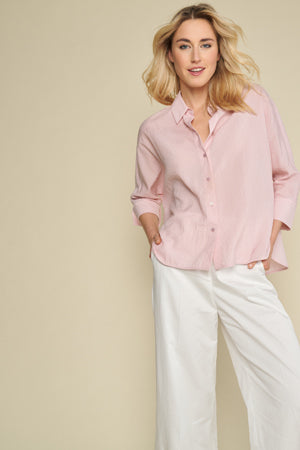 Blouses lange mouw roze Marie Méro