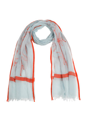Sjaals blauw Marie Méro